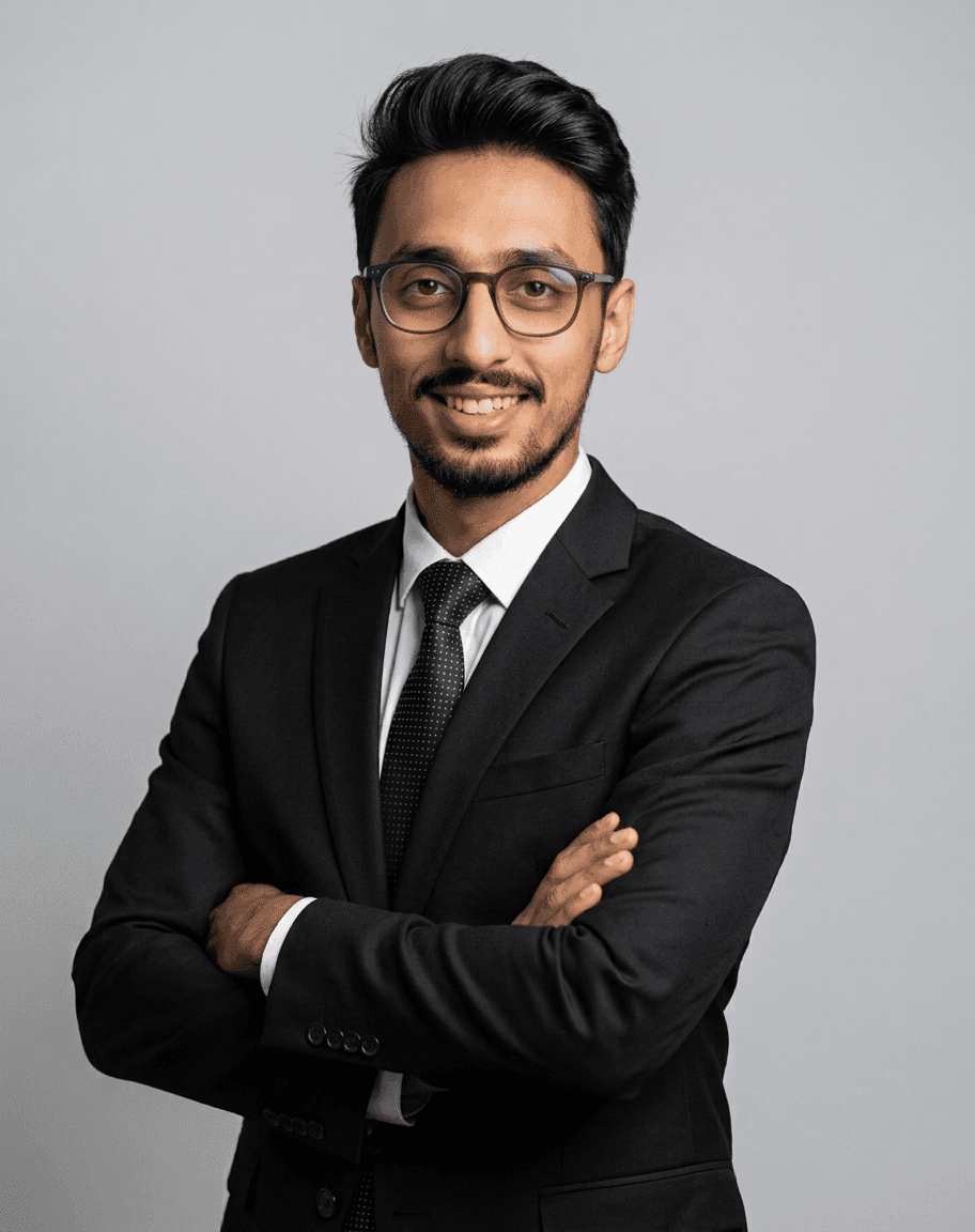 Ibad Ahmed Khan — Founder & Lead Strategist at Peakxel Studio Ibad Ahmed Khan, Founder of Peakxel Studio